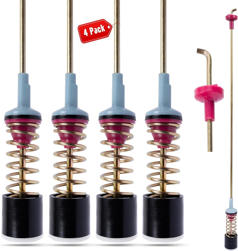 AZ4U 4-Pack Washer Suspension Rod Damper Shock Replacement for Samsung Top Load Washers - Image 1