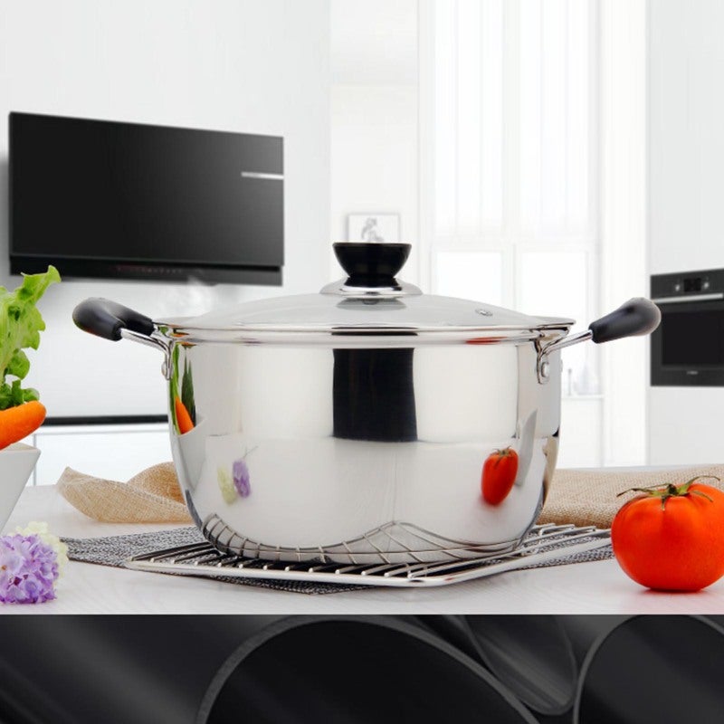 Stainless Steel Steaming Pot: 2-In-1 Integrated Design, Quick Heating, Compact & Portable Soup Pot - Versatile Cookware for Small Families, Couples, Single Individuals, Home Kitchen & Portable Use - Image 5