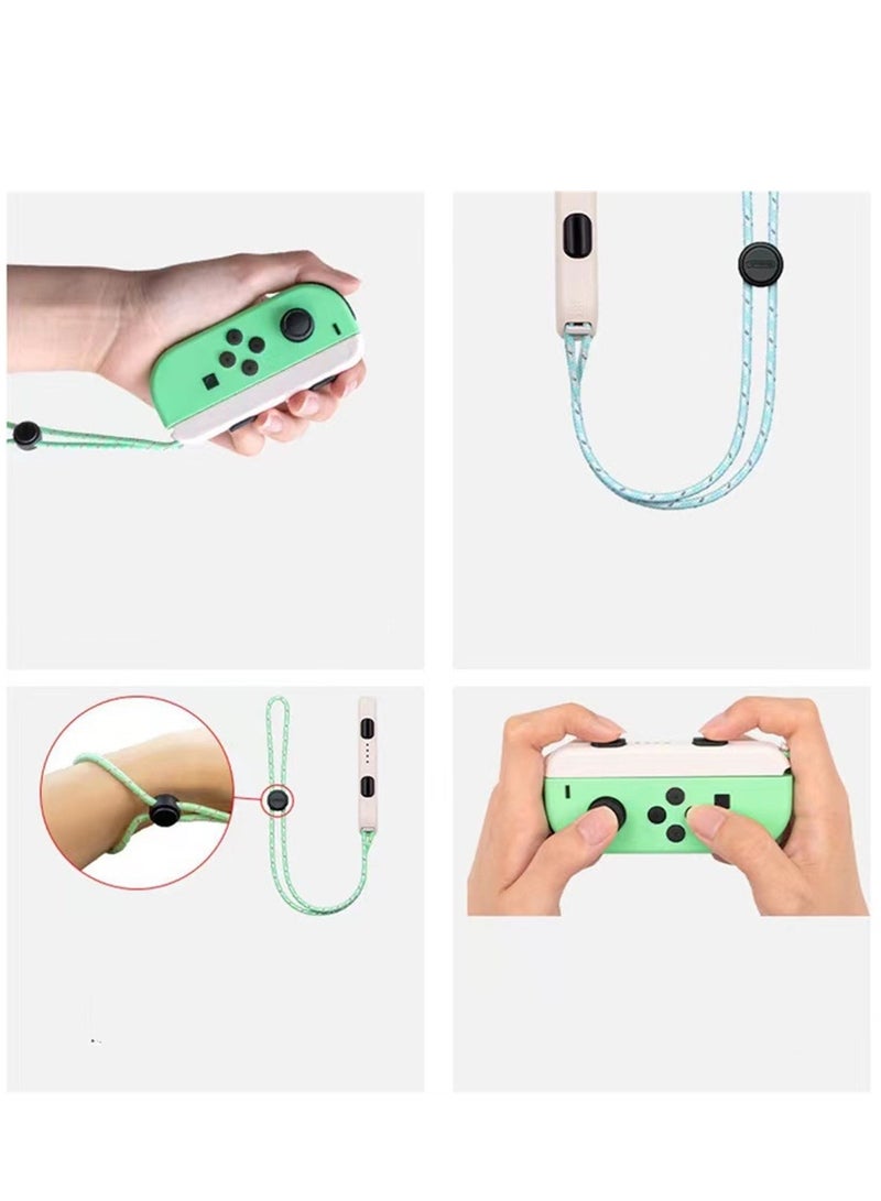 NS التبديل اليسار واليمين مقبض Joycon مقبض التبديل مقبض بلوتوث مع الاستيقاظ عن بعد وحزام اليد - Image 4