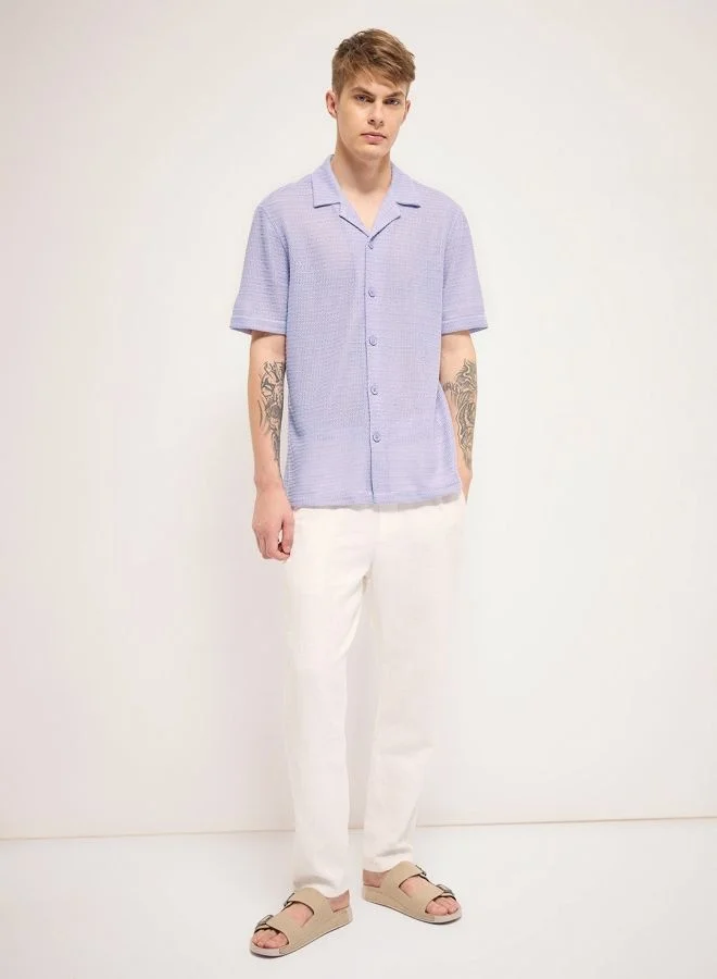 THE BEAR HOUSE Men's Shirt for Casual and Formal Wear | Classic Button-Down Style for Office, Daily Use, Travel, Events & All-Season Outfits | Versatile & Stylish Wardrobe Essential for Every Occasion