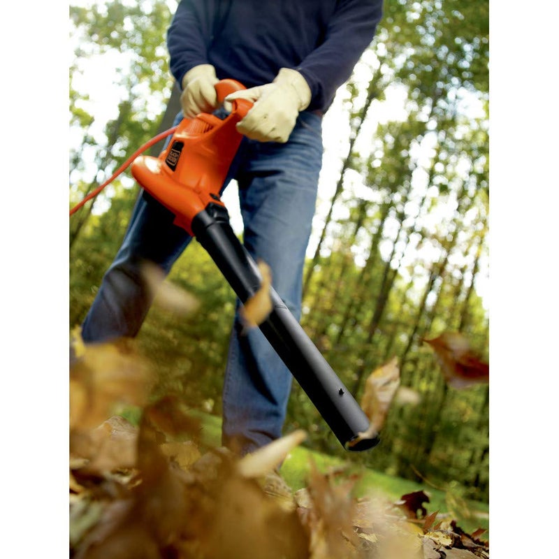 BLACK+DECKER 3-in-1 Electric Leaf Blower, Leaf Vacuum/Mulcher, Corded, 12-Amp (BV6600) - Image 2