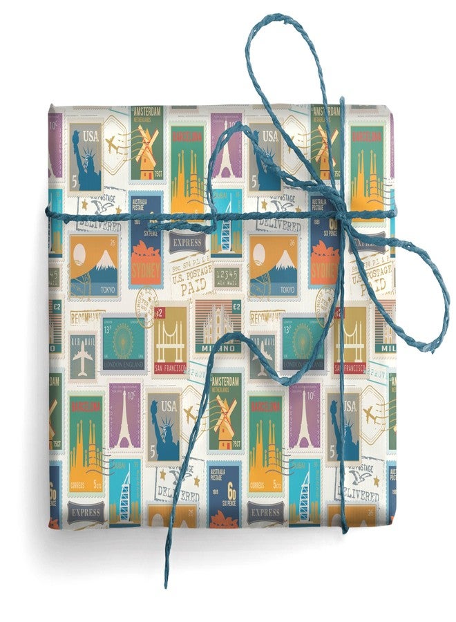 arkamii premium wrapping paper set of 4 sheets size 34 x 25 inch for gift pack (18-9311 - Image 2