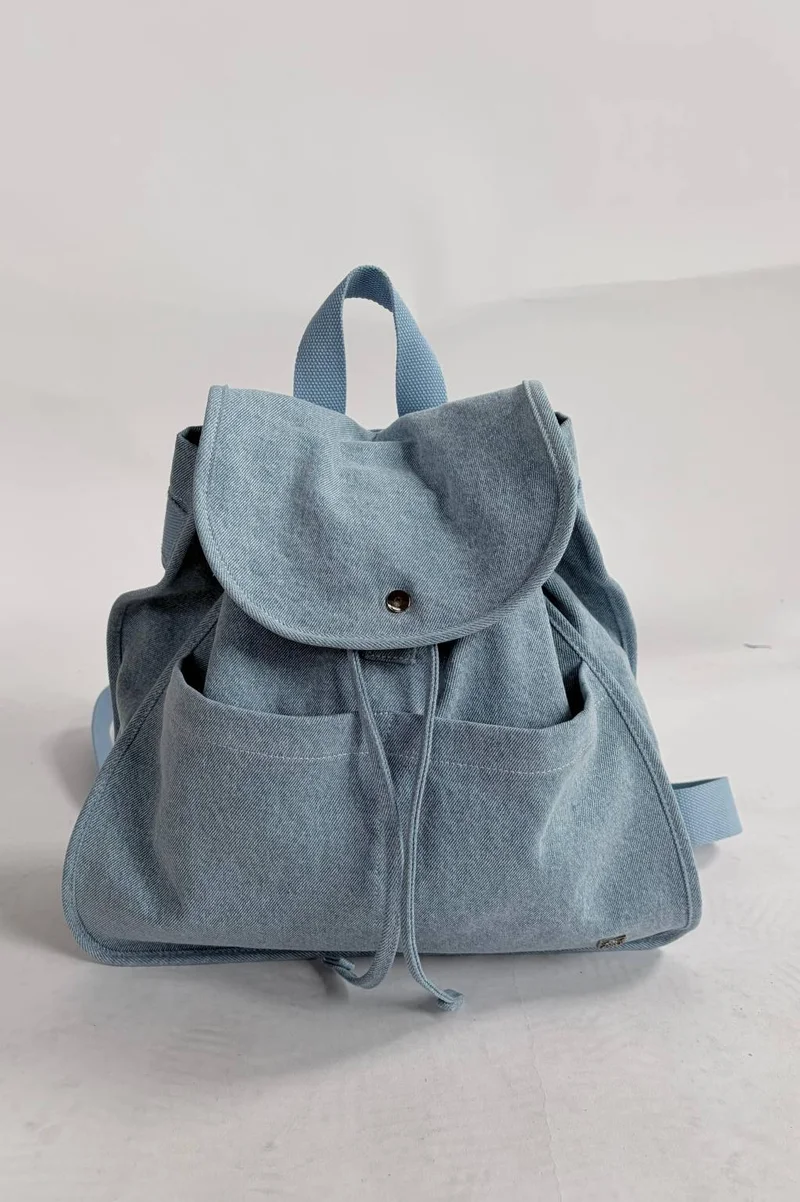 Jac Backpack - Light Wash Denim