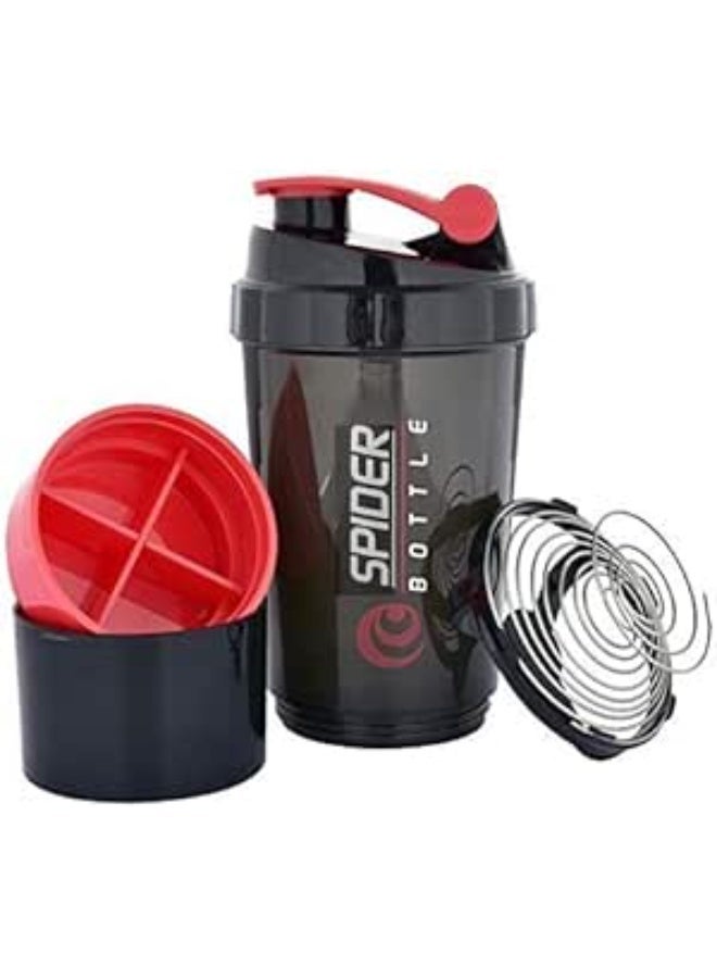 بريميم زجاجة بروتين شاكر مع 3 طبقات تويست وقفل تخزين - Image 3