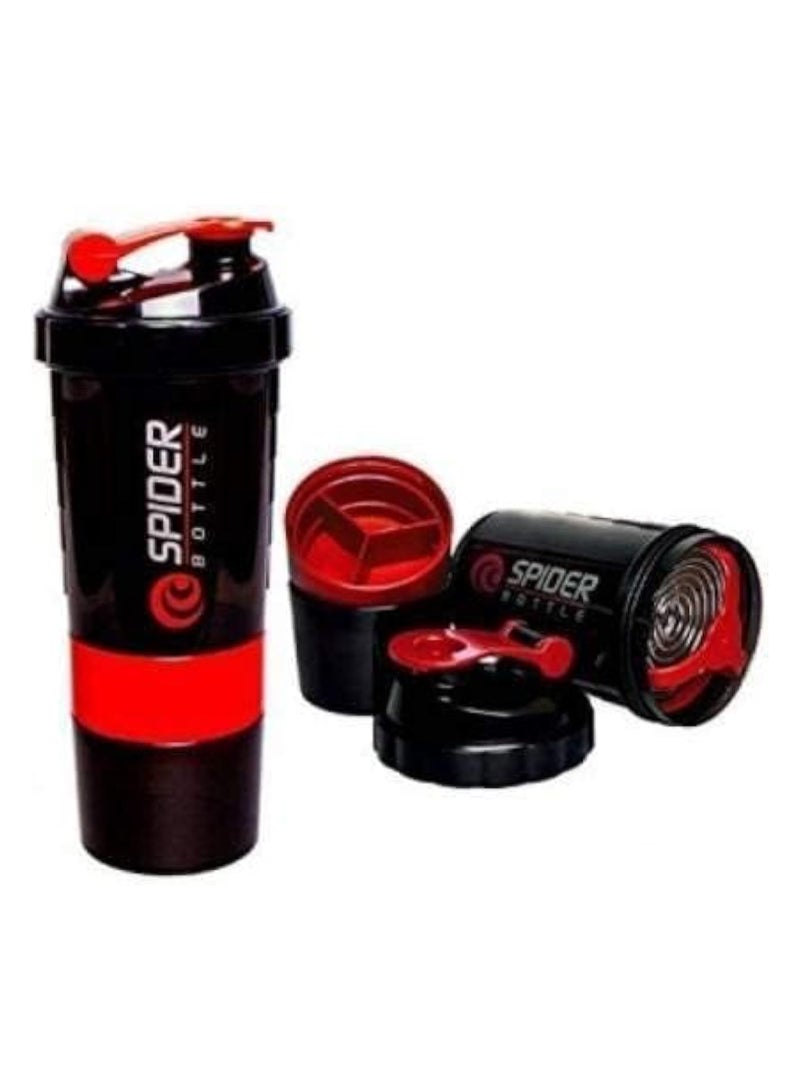 بريميم زجاجة بروتين شاكر مع 3 طبقات تويست وقفل تخزين - Image 2