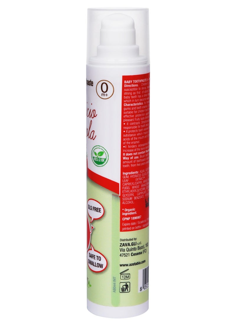 Azeta Bio Organic Baby Toothpaste Strawberry  - Image 2