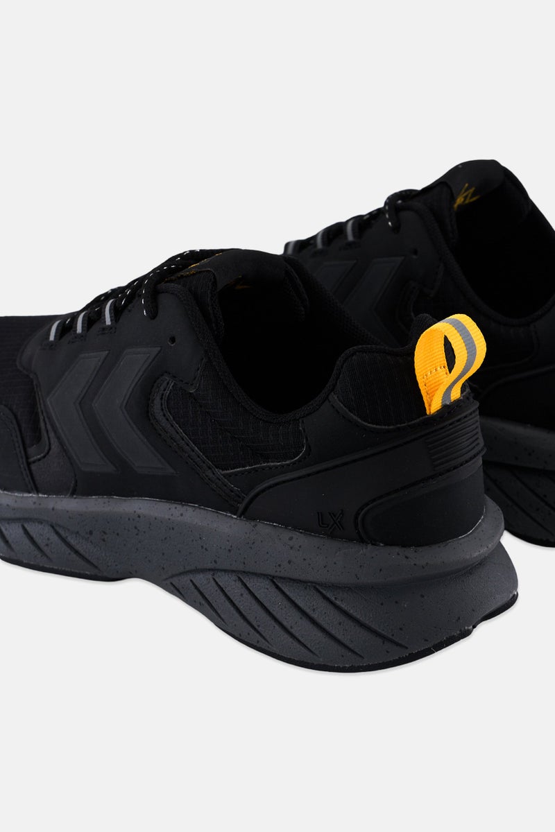 Hummel Men Marathona Reach Lace Up Running Shoes, Black - Image 3