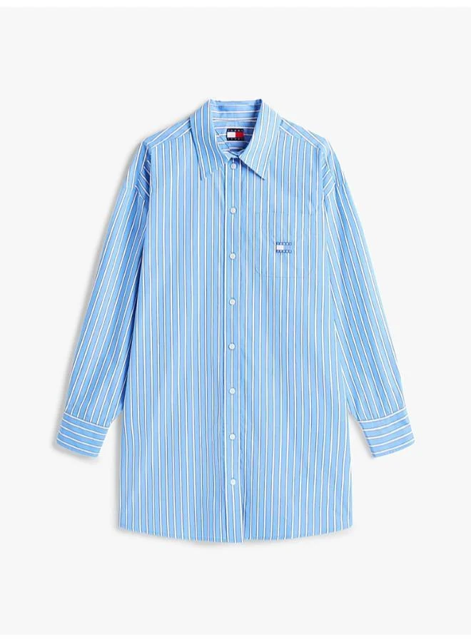 TOMMY JEANS Striped Shirt Dress