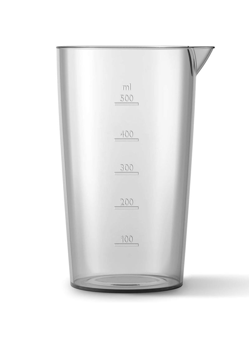 فيليبس خلاط يدوي - يتضمن كوب + مفرمة XL + خفاقة، HR2545/01 أبيض\فضي\أسود - Image 4