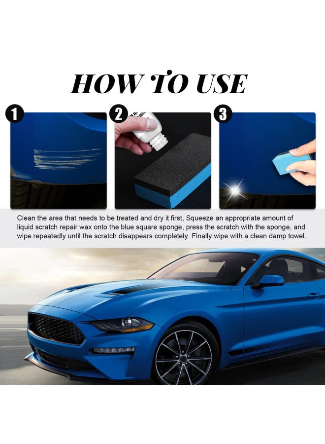 Yes Rayhong Car Scratch Maintenance Wax Renovation Paste Fine Scratch Paint Polishing Paste Paint Scratch Polishing Maintenance Agent - Image 3