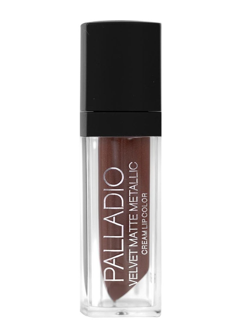 PALLADIO PALLADIO Velvet Matte Metallic Cream Lip Color/  - Image 1