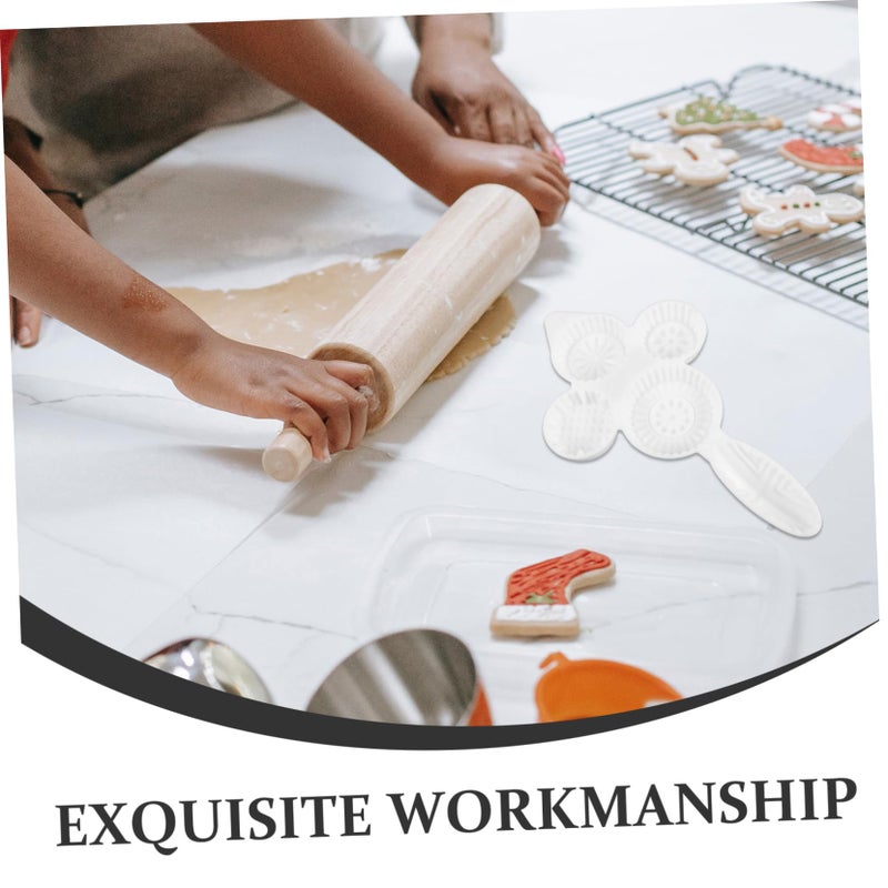 Reusable Moon Cake Press Mold 4Pcs Set With Detailed Patterns For Home Baking Festive Celebrations - Image 4