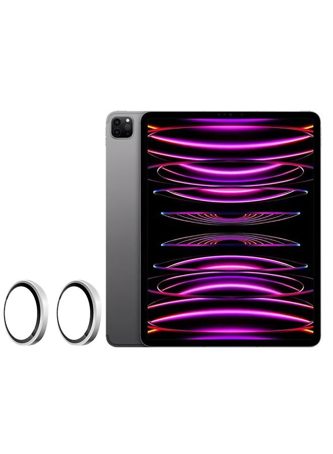 2 Pcs ipad Protection,iPad Pro Cover Camera Lens Protector, Compatible with iPad Pro 12.9/11 Inch (2020/2021/2020) Case with Scratch Resistant, HD Clarity, 3D Full Coverage  - Image 1