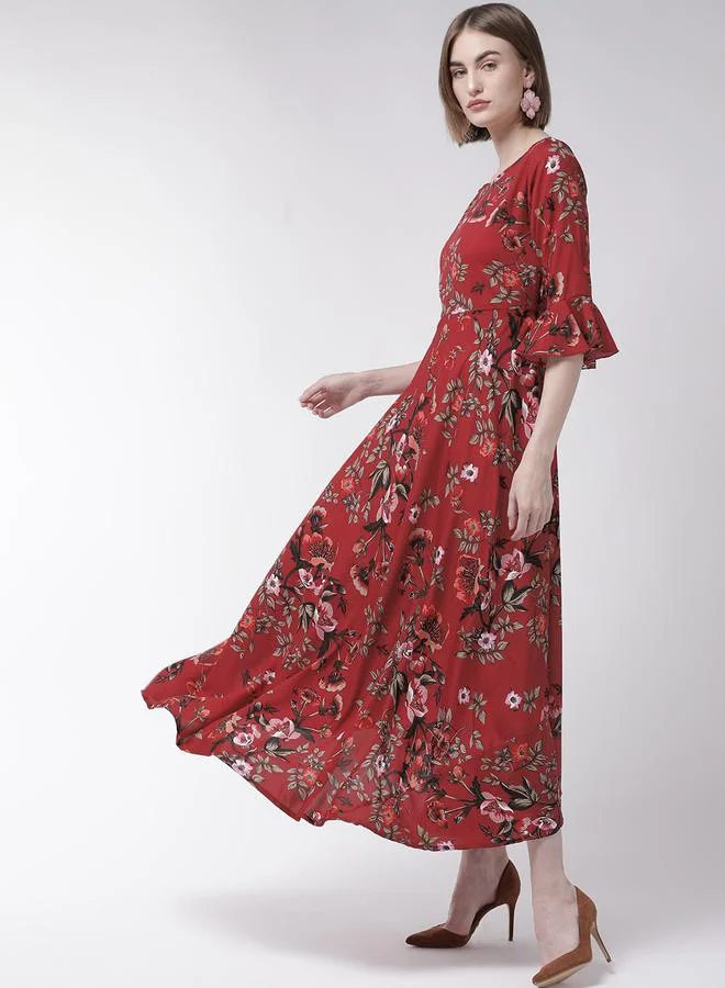 يو اّند اف Floral Print Dress
