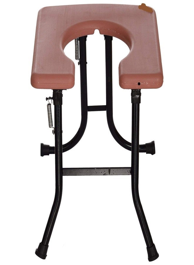 SR BIOTECH Comfort Folding Commode Stool/chair (multi colour) - Image 1