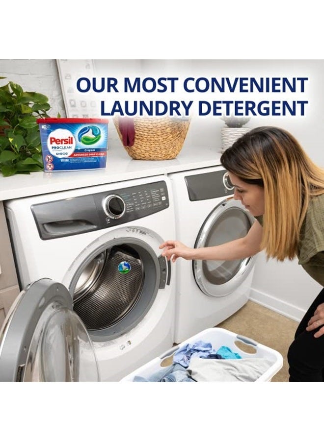 Persil Discs Laundry Detergent Pacs, Original Scent, High Efficiency (HE) Compatible, Laundry Soap, 62 Count  - Image 3