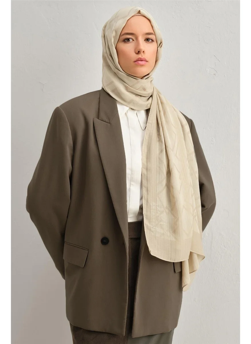 ARMINE Tensel Silk Chain Pattern Shawl 32101