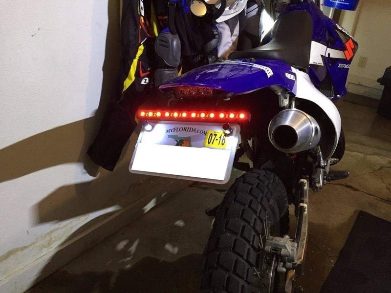 iJDMTOY 12V Xenon White 5730-SMD Bolt-On LED License Plate Lights Compatible With Car Truck ATV Motorcycle Bike, etc (Chrome Finish) - Image 5