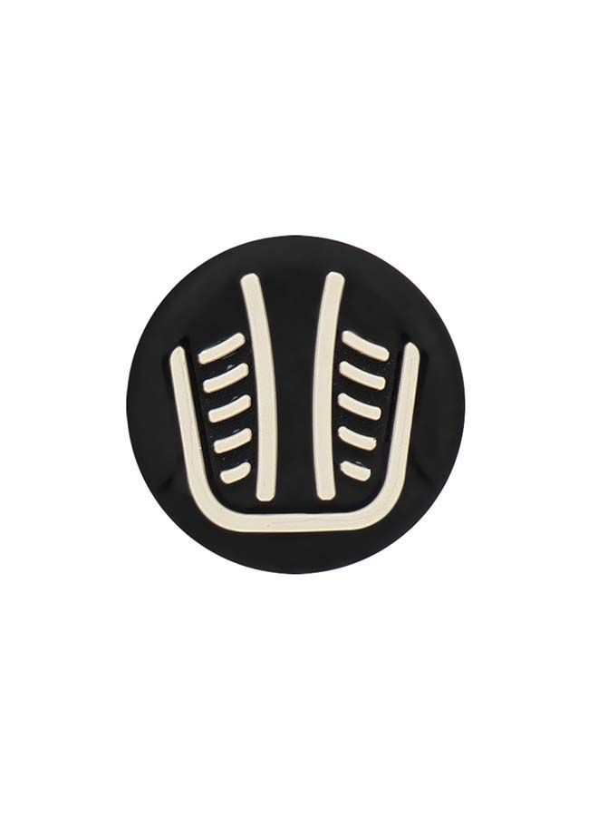 FR-TEC BLACK SILICONE PROTECTOR + GRIPS + DUALSENSE TOUCHPAD STICKER - PS5 CONTROLLER CUSTOM KIT - Image 4