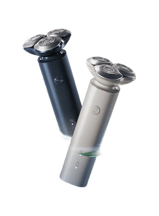 Mijia Electric Shaver S101 [Father'S Day Gift], Xiaomi Razor With 18 Blades, Fast Shaving, Double Ring Blade Net, Anti-Pinch, 1.5-Hour Fast Charging, Rock Sand Gray - Image 1
