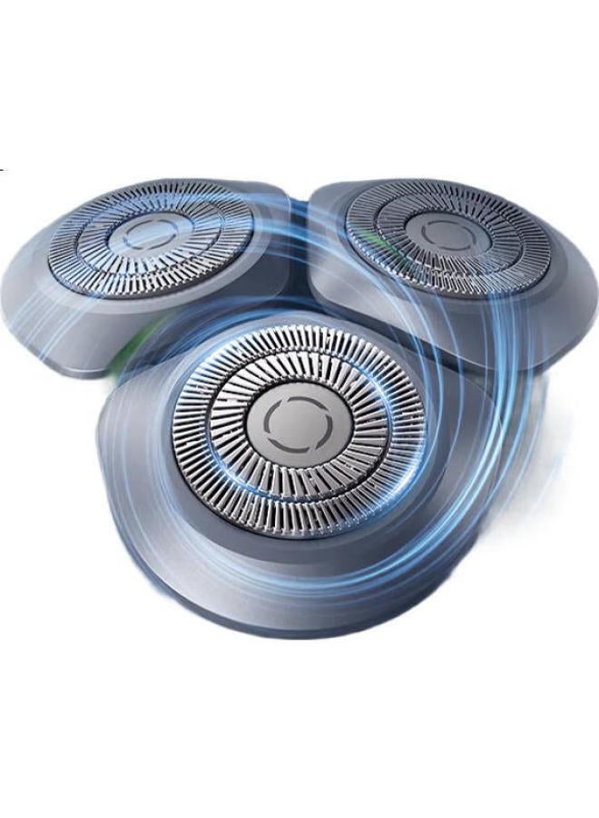 Mijia Electric Shaver S101 [Father'S Day Gift], Xiaomi Razor With 18 Blades, Fast Shaving, Double Ring Blade Net, Anti-Pinch, 1.5-Hour Fast Charging, Rock Sand Gray - Image 3