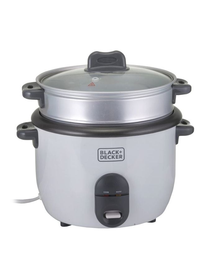 BLACK+DECKER Cool Touch Rice Cooker 1.8L 1.8 L 700 W RC1860-B5 White/Black - Image 1