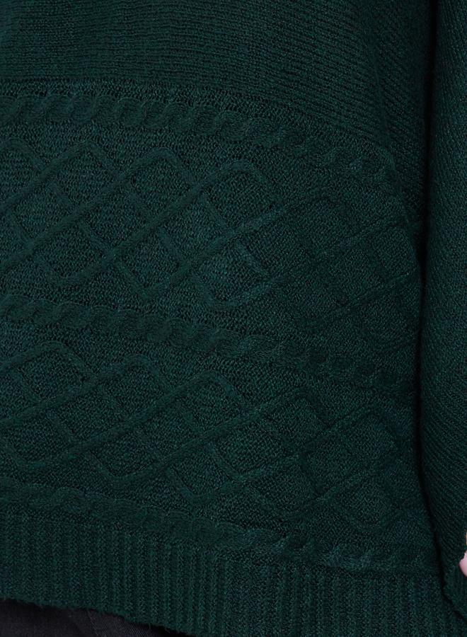 ستايلي سويتر محبوك بقصة كاب - Image 3