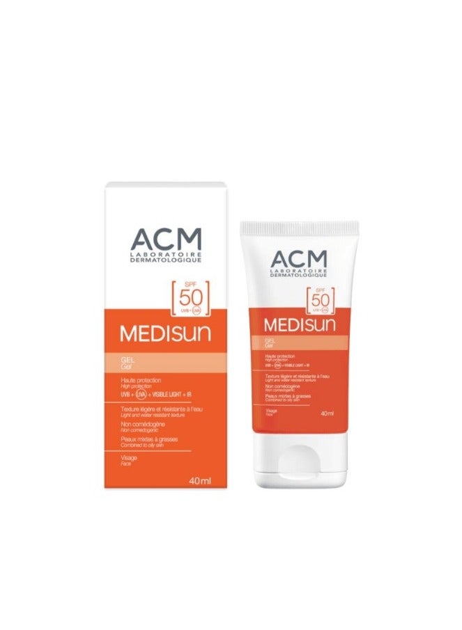 اكم لابرتوري ديرماتولوجيك ايه سي ام ميديسون جل SPF50-40ML  - Image 2