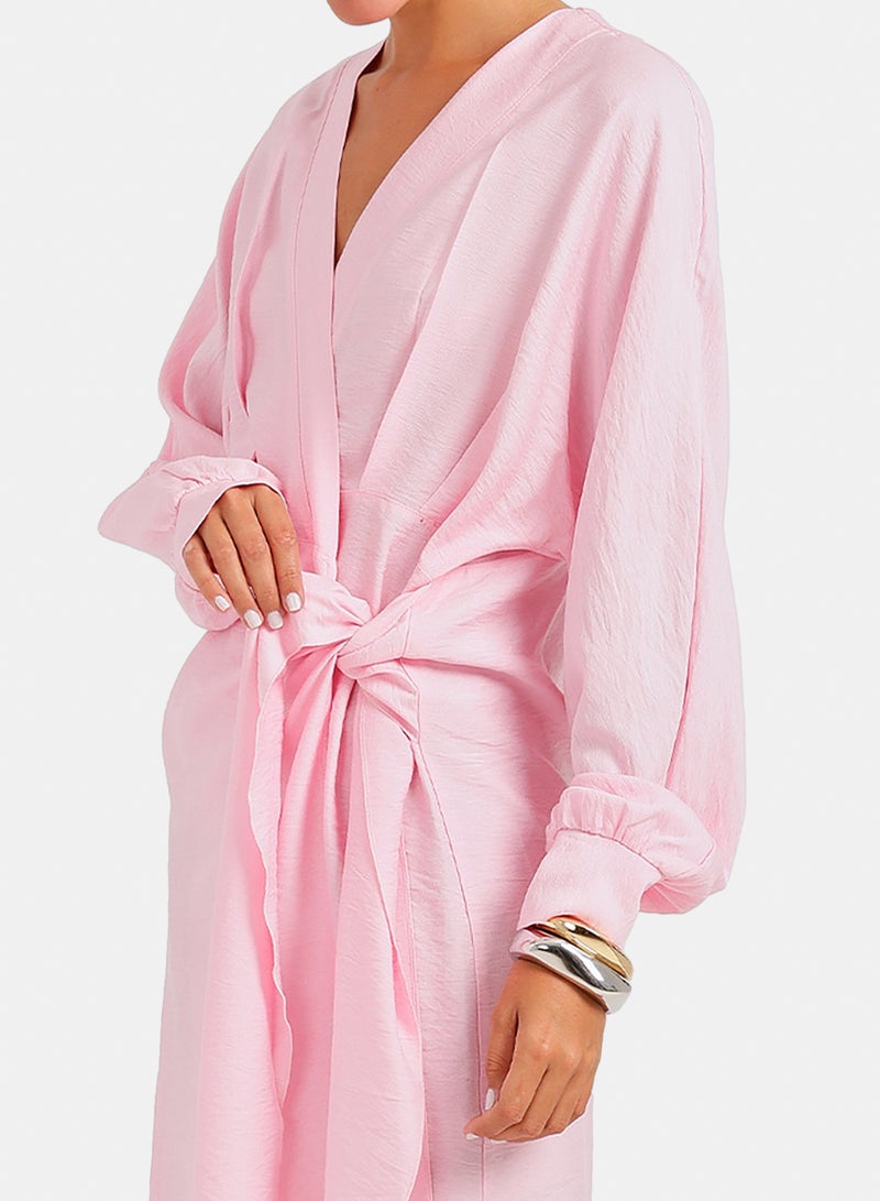 Carina Wrap Mini Beach Dress - Image 5