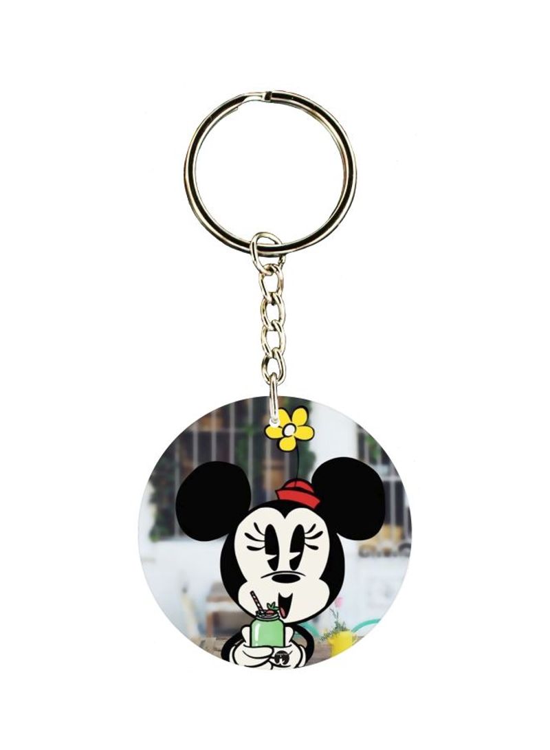 Minnie Printed Keychain
