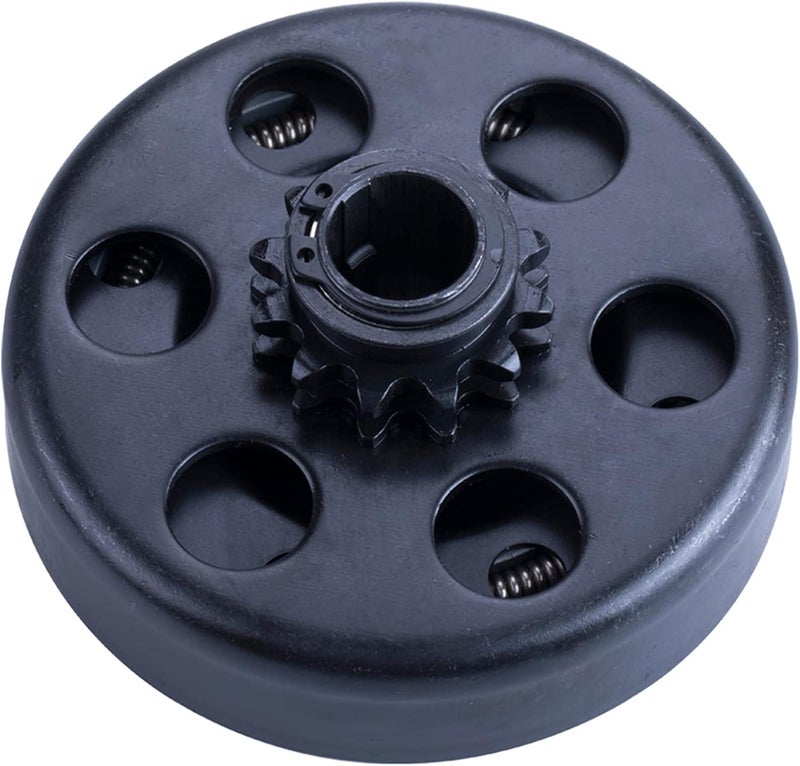 Carkio Go Kart Centrifugal Clutch 10 Teeth with 40/41/420 Chain - Black - Image 1