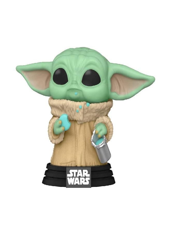 Funko - Funko Pop! & Tee: The Mandalorian - Grogu with Cookies - S - Image 1