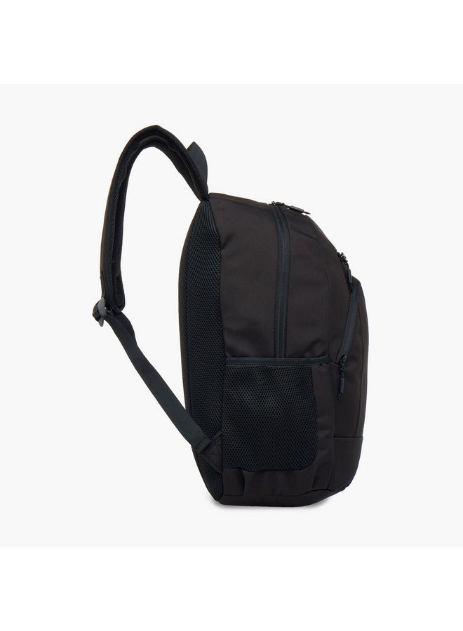 Kappa Unisex Logo Print Backpack with Adjustable Straps and Detachable Pencil Pouch - 20x30x46 cm - Image 4