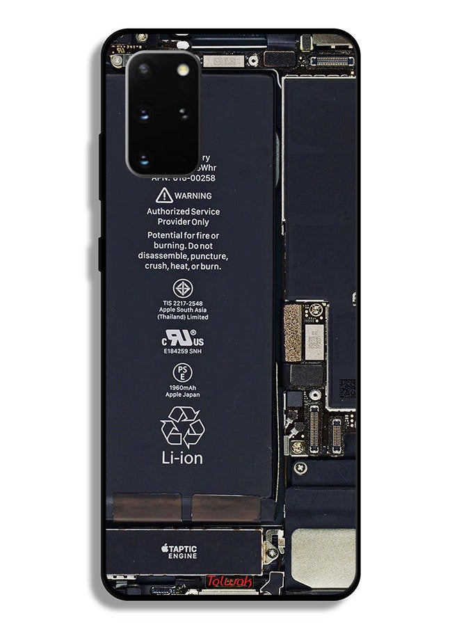 Tolwak - غطاء حماية لهاتف Samsung Galaxy S20 Plus 5G بنمط دائرة الهاتف - Image 1