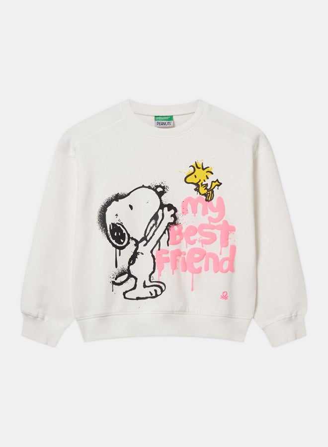 Benetton Girls Snoopy ©Peanuts sweatshirt - Image 1