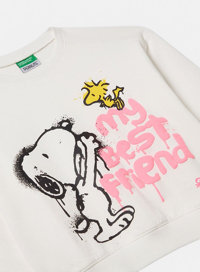 Benetton Girls Snoopy ©Peanuts sweatshirt - Image 2