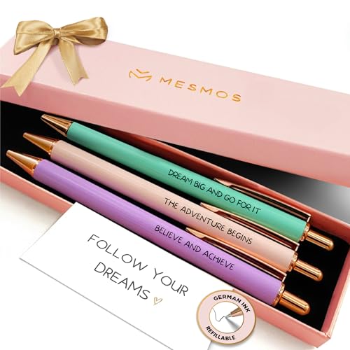 MESMOS 3pc Fancy Pen Set 2026 Graduation Gift for Her Congrats Grad High School and College Graduation Presents for Girls Women and Daughter From 8th Grade to Masters Degree Graduate Gifts - Image 1