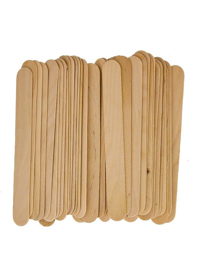 Talora 100 Large Wax Waxing Wood Body Hair Removal Craft Sticks Applicator Spatula - Image 2