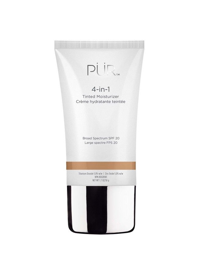Pur Minerals Pur 4In1 Tinted Moisturizer With Spf 20 Hydrating Face Moisturizer Primer & Foundation With Shea Butter Aloe Vera & Vitamin B3 Vegan Friendly Free Of Paraben Gluten & Bpa Warm Nude - Image 2