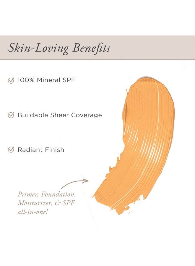 Pur Minerals Pur 4In1 Tinted Moisturizer With Spf 20 Hydrating Face Moisturizer Primer & Foundation With Shea Butter Aloe Vera & Vitamin B3 Vegan Friendly Free Of Paraben Gluten & Bpa Warm Nude - Image 3
