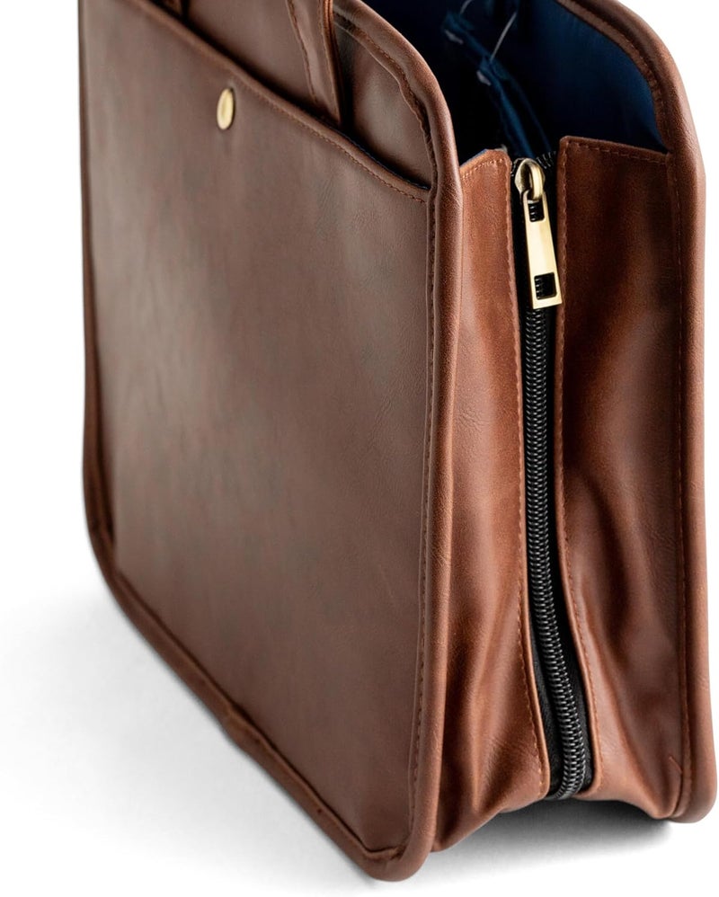 DaySpring  Gold Cross  Faux Leather Bible Tote and Organizational Bag J6871 - Image 3