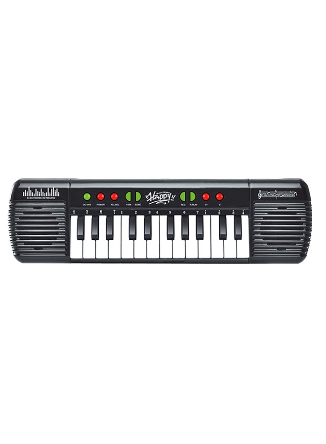 Power Joy Music Keyboard 24 Keys With Mic Battery Operated - Image 4