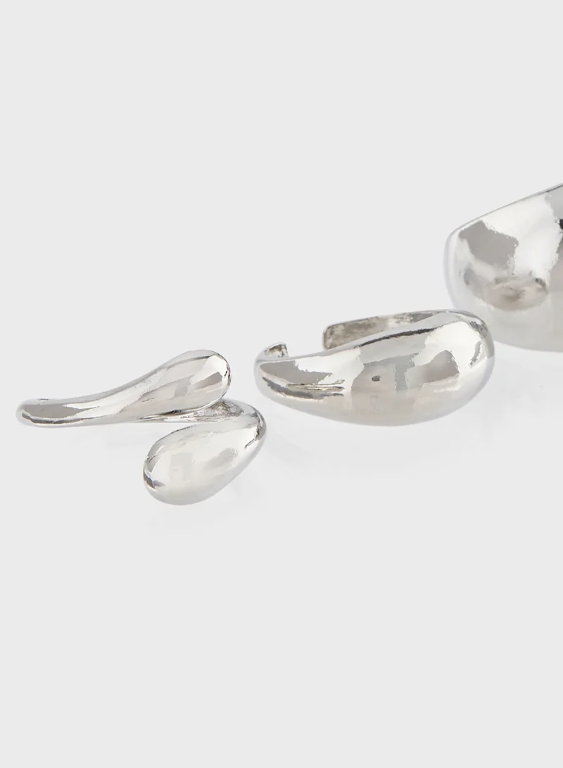 Seventy Five 3 Pack Signet Ring Set