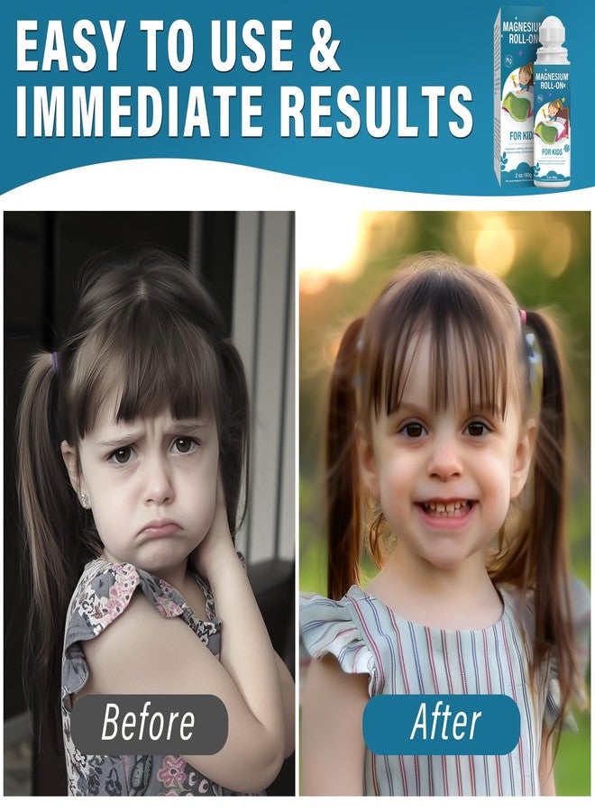 CURECURE Magnesium Lotion for Kids - Magnesium for Sleep, Calm Magnesium Oil to Help Kids Have A Calm Sleep During Bedtime & Night, 2 Fl Oz - Image 5