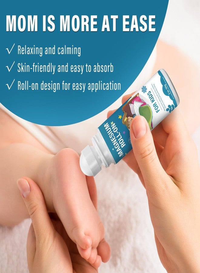 CURECURE Magnesium Lotion for Kids - Magnesium for Sleep, Calm Magnesium Oil to Help Kids Have A Calm Sleep During Bedtime & Night, 2 Fl Oz - Image 3