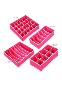 4Packs Sock Underwear Organizer Dividers, Cell Drawer Organizers Fabric Foldable Cabinet Closet Organizers and Storage Boxes for Storing Socks, Underwear, Ties - pzsku/Z0637F98A617B85CB285DZ/45/_/1698668540/c6b9b5c0-b77d-41e9-ac9e-e66f8308eaa4