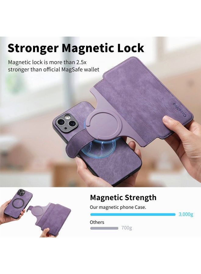 Innovative Magnetic Magsafe Two-in-one Separation Structure For Apple 16 Mobile Phone Case Iphone14pro-Color:Pink-Applicable Model:iphone 15 Pro Max