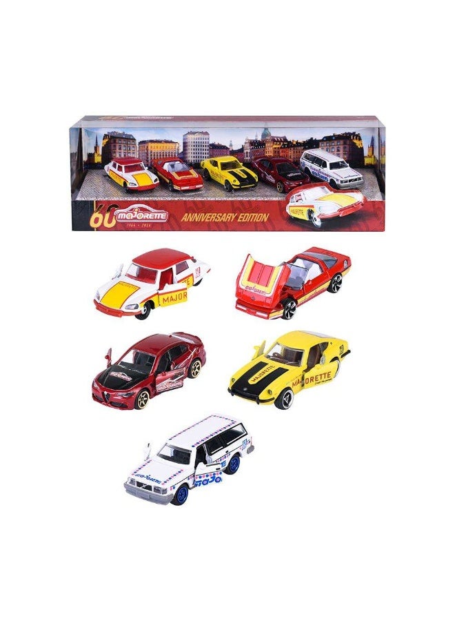 Majorette 60Th Anniversary Die-Cast Car Gift Set (5 Pack) - Image 2