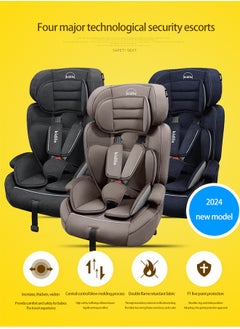Kidilo 2-in-1 Lightweight Convertible Car Seat, Use for daily travel(Dark Gray)  - Image 3