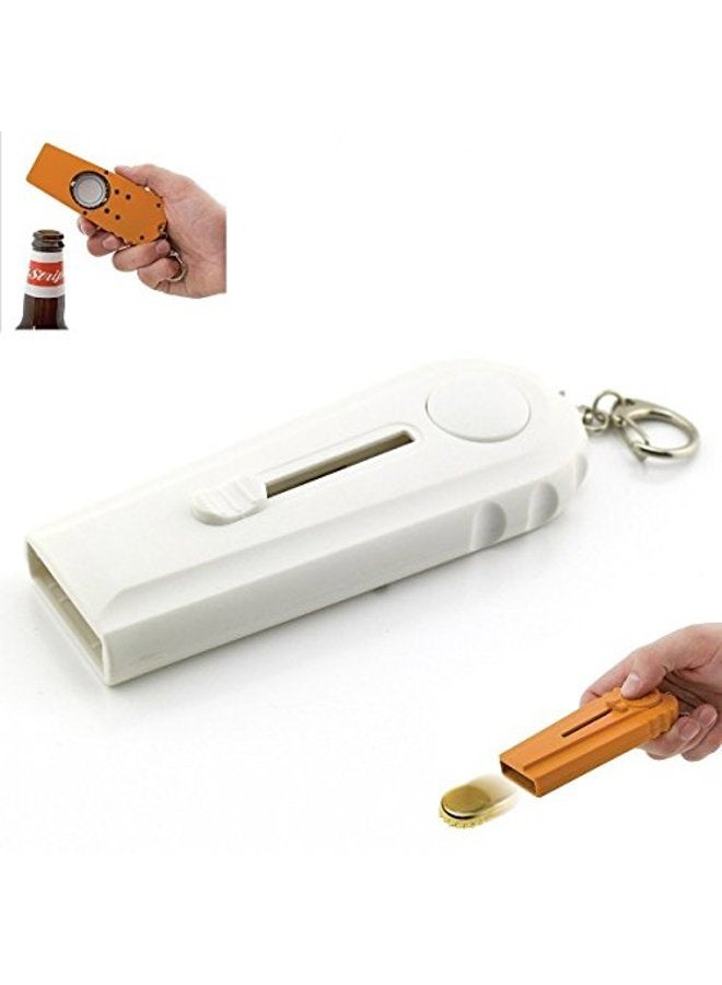 Shuiniba Cap Zappa Beer Bottle Opener Cap Launcher Shooter By Spinning Hat Fire Cap Shoot Over 5 Metersess-Color Random - Image 2